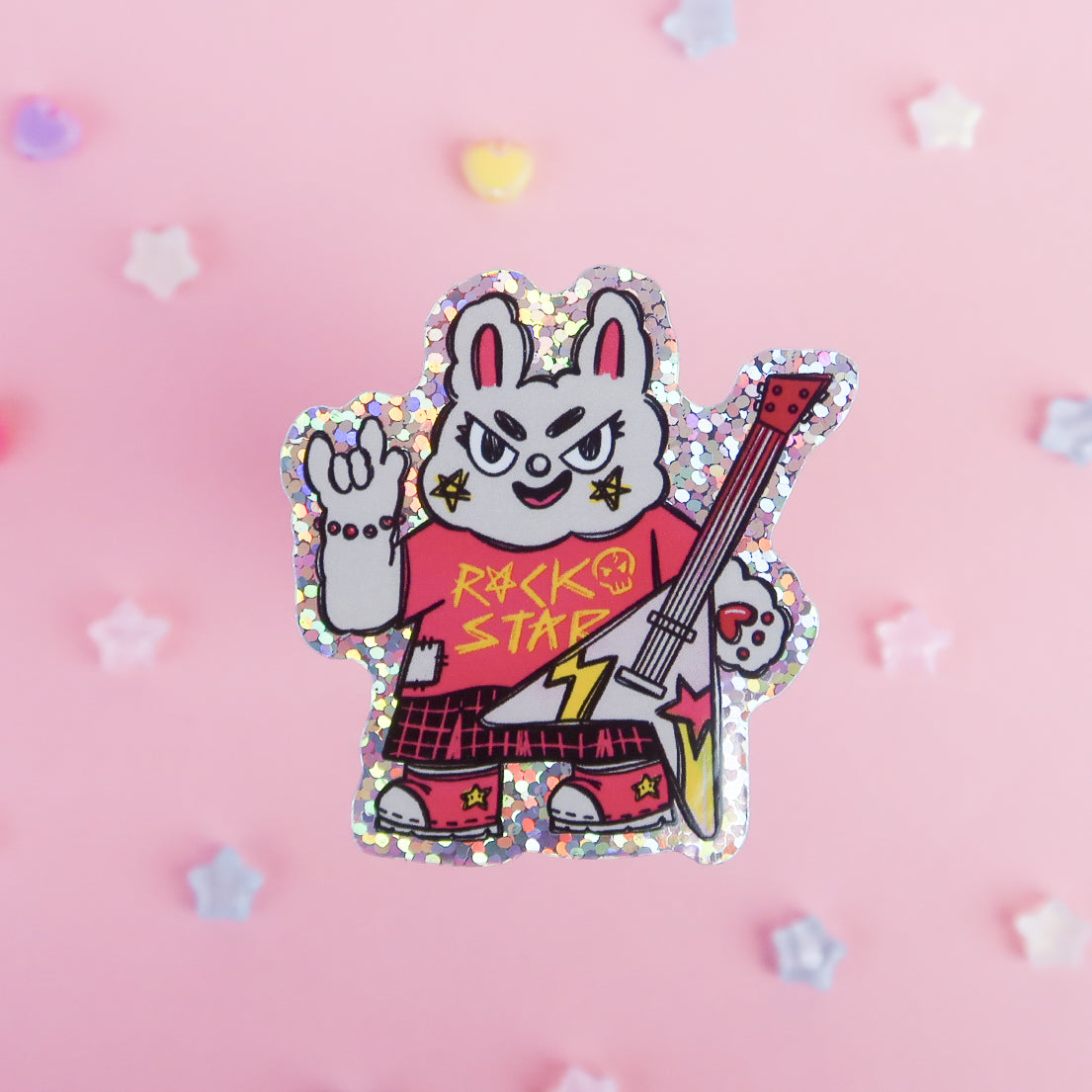 Flossie Rockstar Sticker