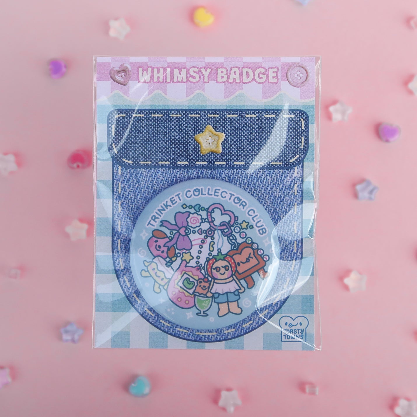 Trinket Collector Club Badge