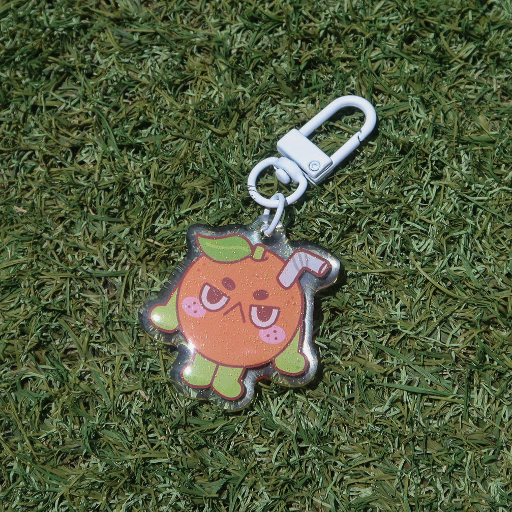 Grumpy Fruits Keychain