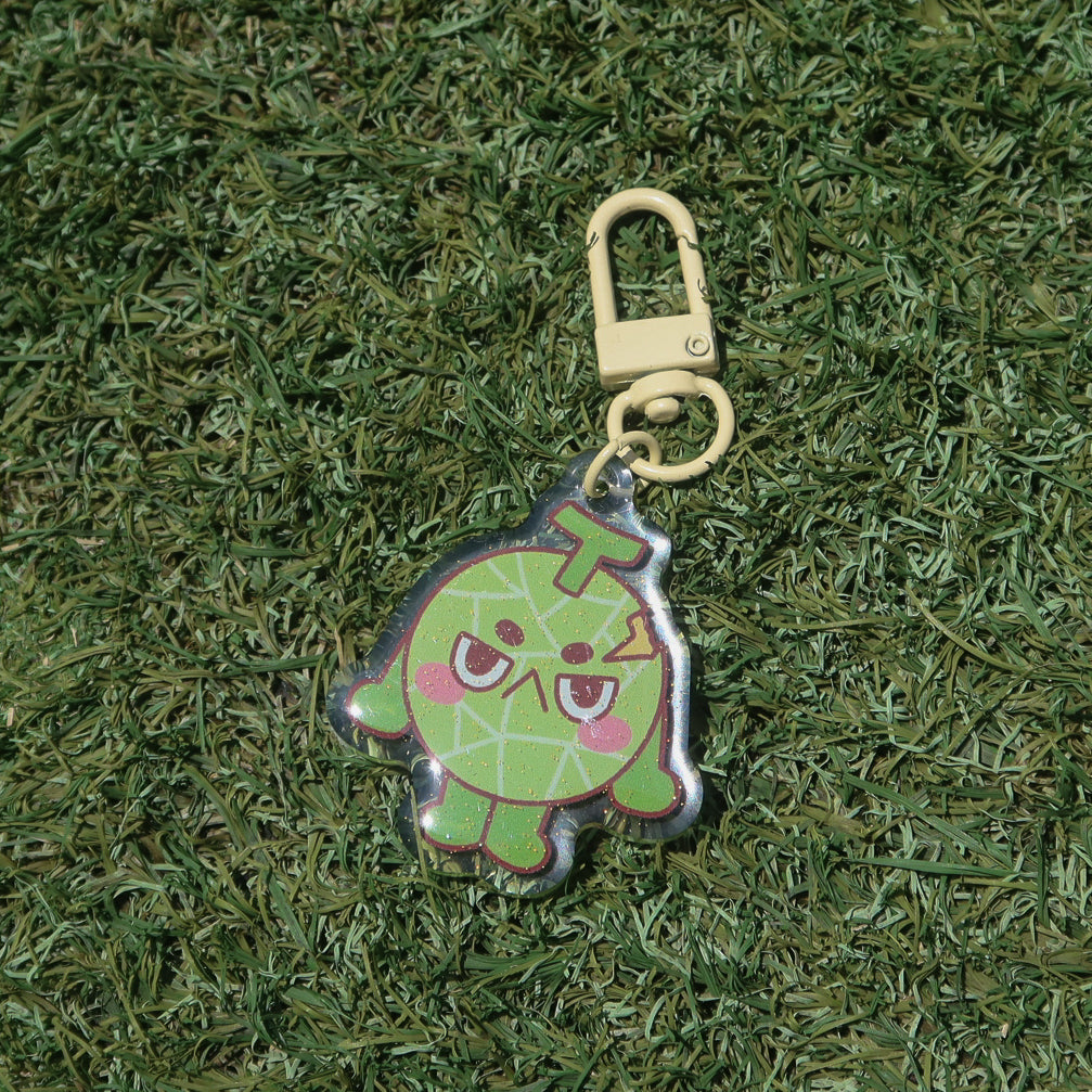 Grumpy Fruits Keychain