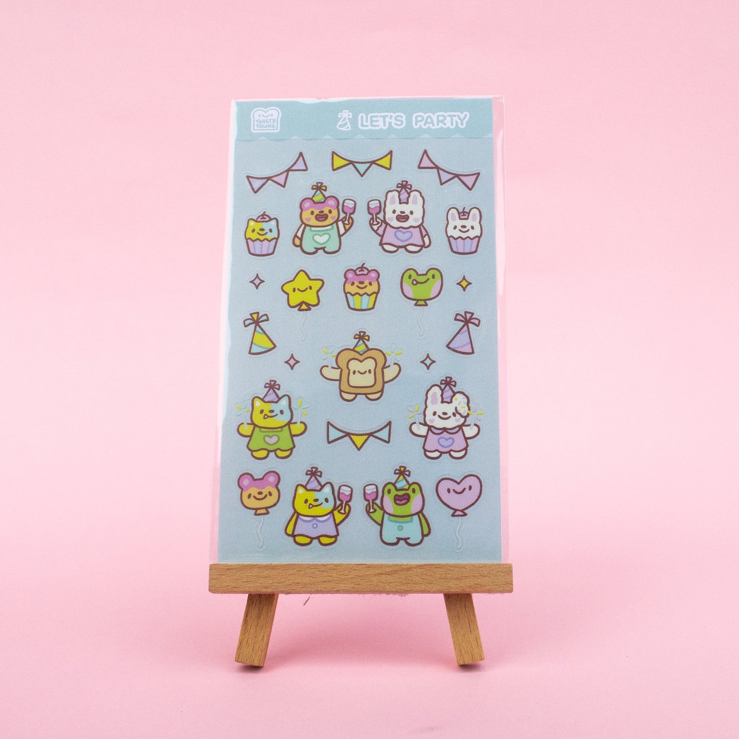 Let's Party Sticker Sheet