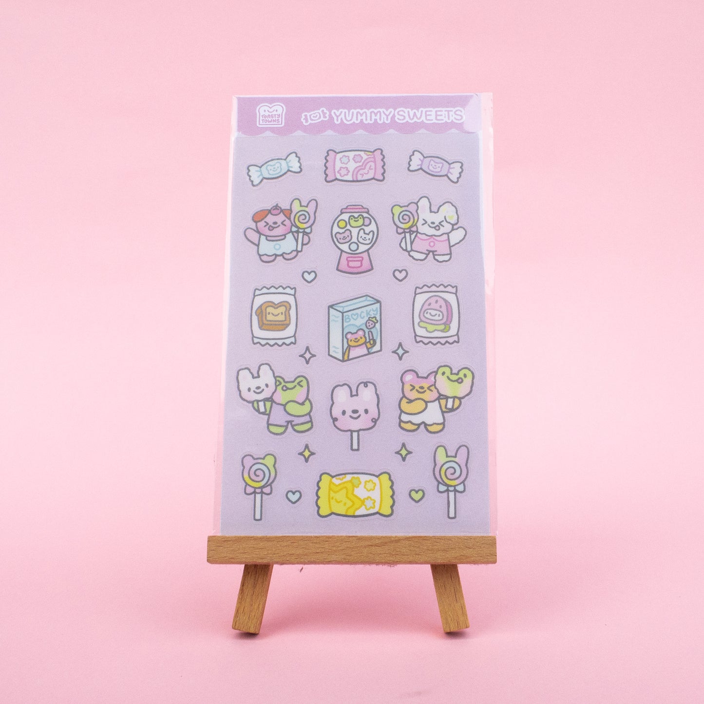Yummy Sweets Sticker Sheets