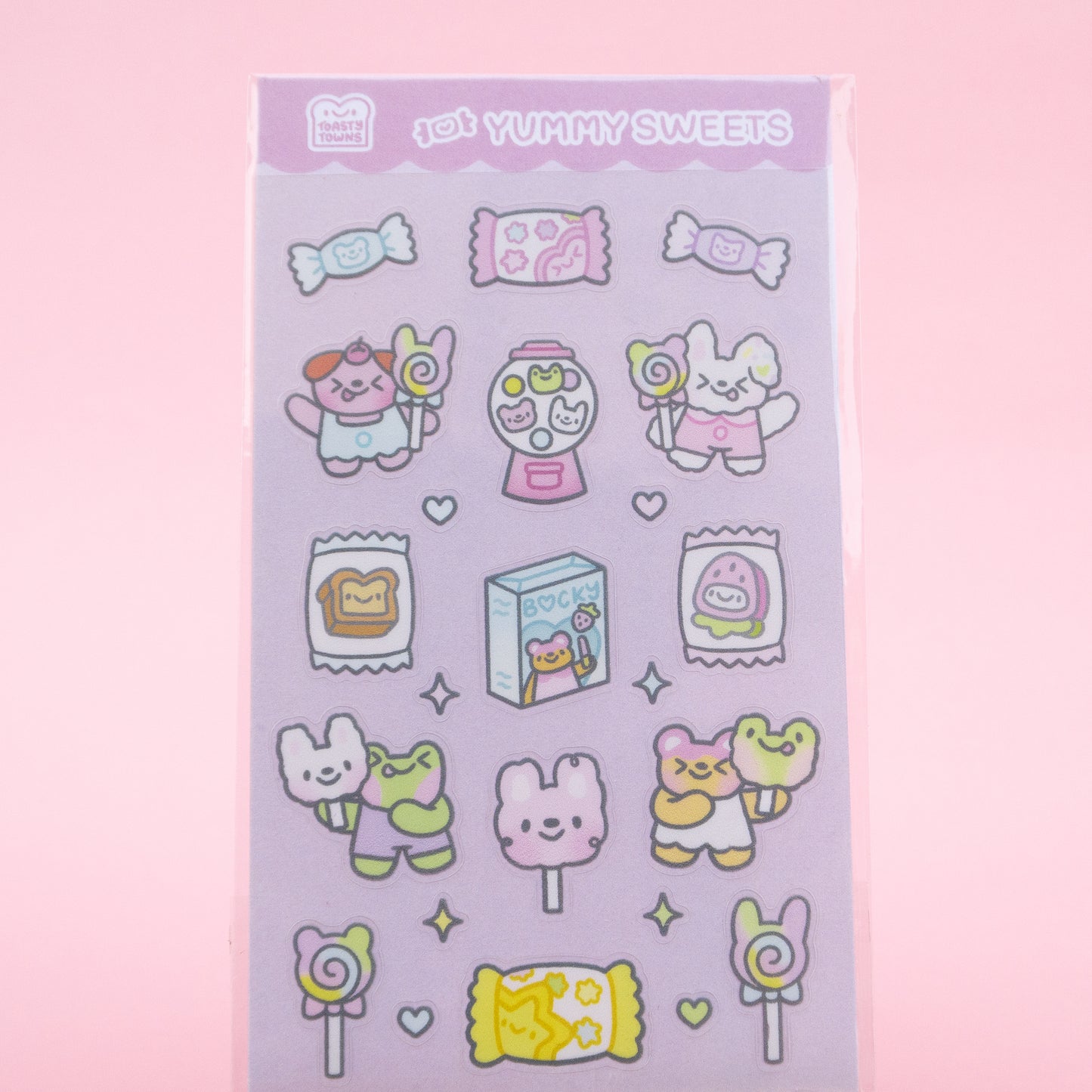 Yummy Sweets Sticker Sheets