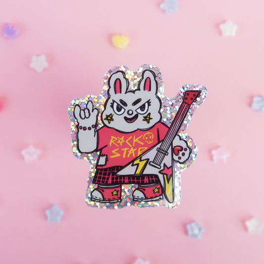 Flossie Rockstar Sticker