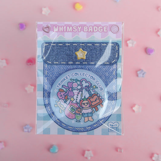 Trinket Collector Club Badge