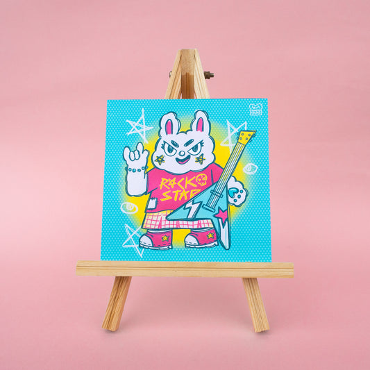 Flossie Rockstar Print